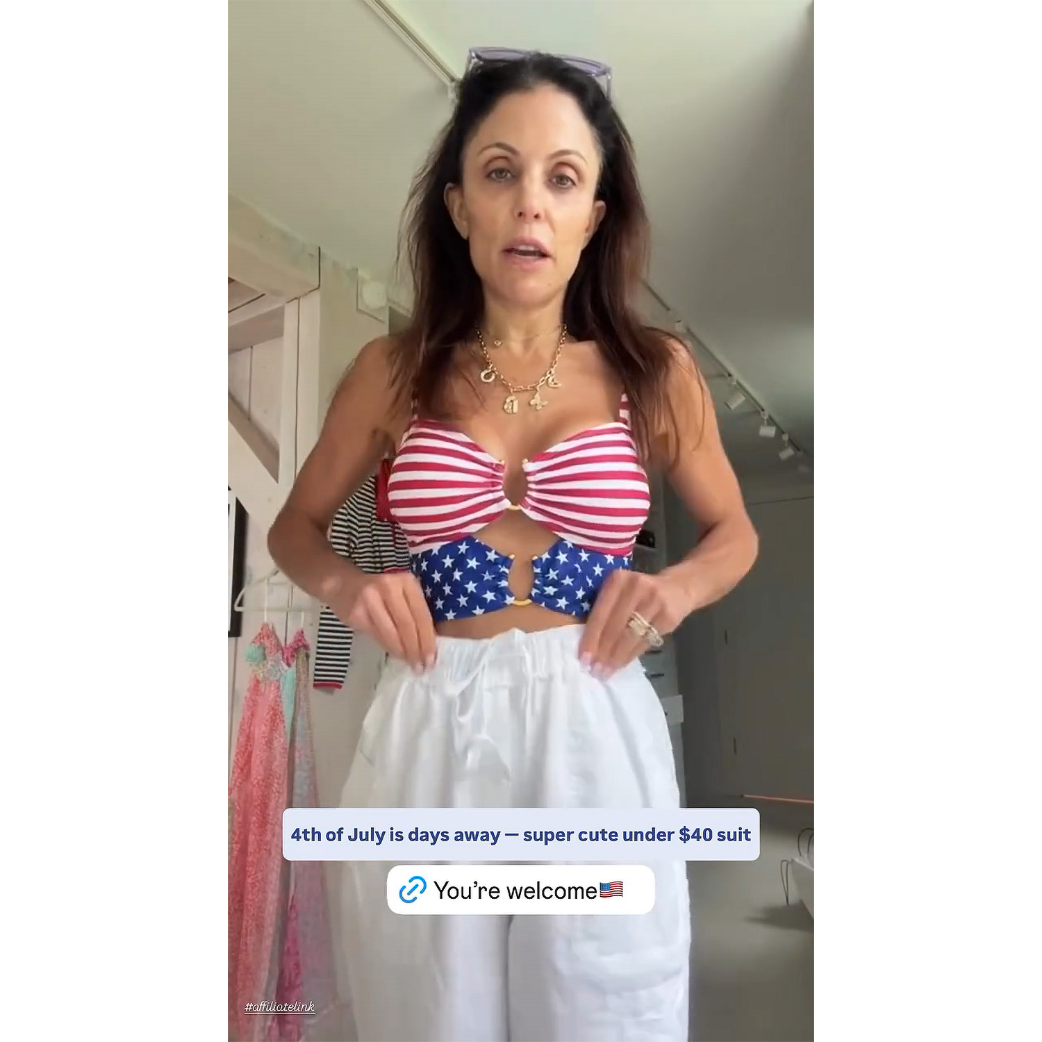Bethenny Frankel’s Patriotic Swimwear Sparks July 4th Fashion Inspiration