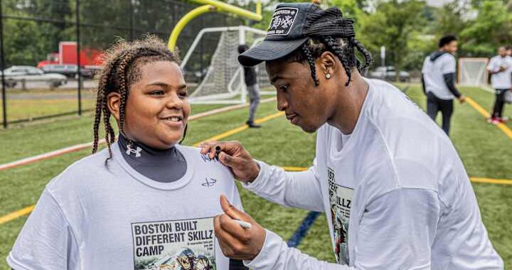 Boston College Players Shine at Boston Built Different Skillz Clinic