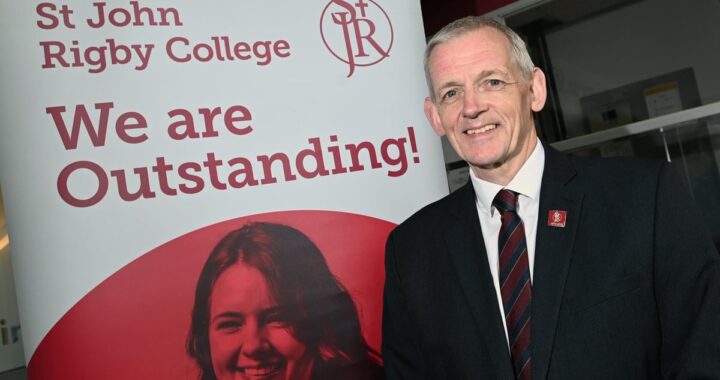 Esteemed Principal of Wigan’s St John Rigby College Retires After Stellar Career