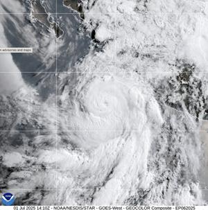 Hurricane Flossie Threatens Mexico as It Nears Major Status