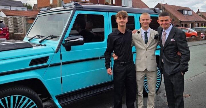 Wigan School-Leavers Celebrate with Glamorous Prom Photos