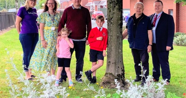 Wigan School’s Vibrant Flower Beds Thrive Through Community Effort